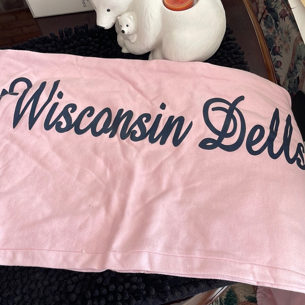 Wisconsin dells, sweatpants, pink size extra large brand new